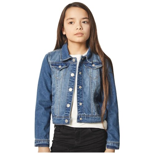 фото Name it, куртка для девочки, цвет: синий, размер: 158