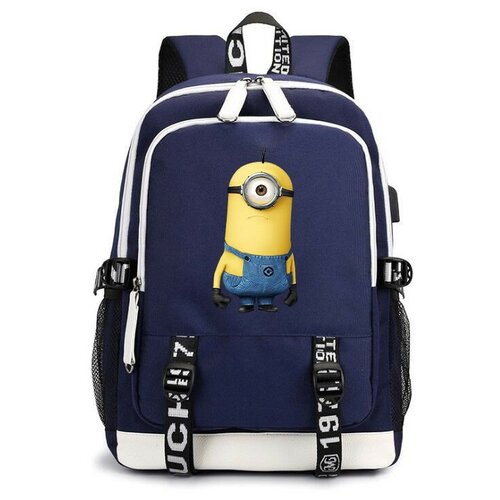 фото Рюкзак миньон синий с usb-портом №3 noname