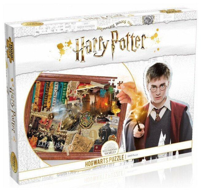 WINNING Moves Пазл Harry Potter / Гарри Поттер Хогвартс 1000 элементов