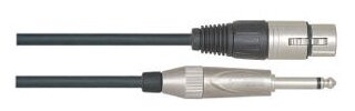 Leem NMH-20 Микрофонный кабель XLRf-6.3 6 м