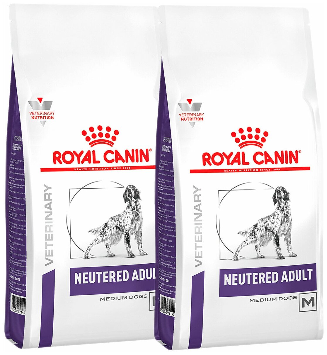 ROYAL CANIN NEUTERED ADULT MEDIUM DOG M для взрослых кастрированных и стерилизованных собак средних пород (3,5 + 3,5 кг)