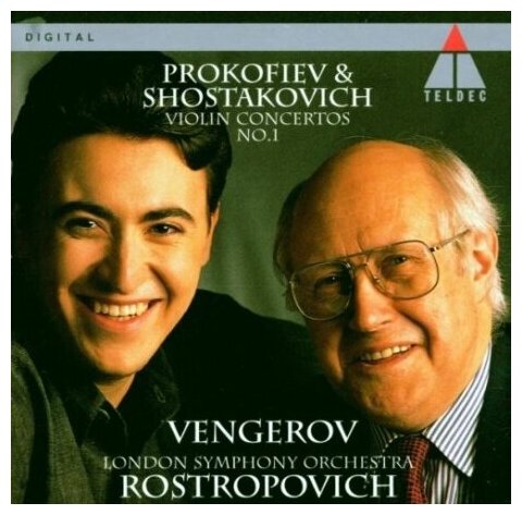 Компакт-Диски, TELDEC, VENGEROV, MAXIM / ROSTROPOVICH, MSTISLAV - Prokofiev / Schostakovich (CD)