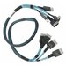 Кабель Intel A1U4PSWCXCVK Cable Kit OCuLink* 1U 4 Port Switch, Single (A1U4PSWCXCVK 964522)