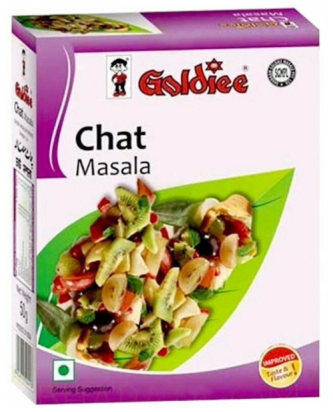 Специи для салата Чат масала Голди (Chat masala Goldiee), 100 грамм