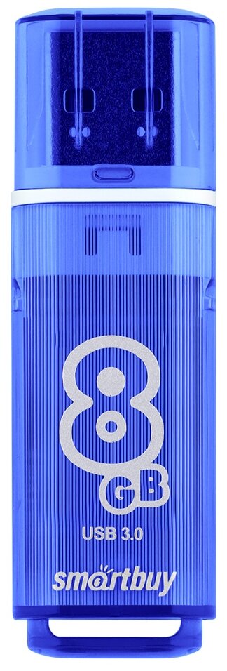 Накопитель USB 3.0 8Гб Smartbuy SB8GBGS-DB, темно-синий