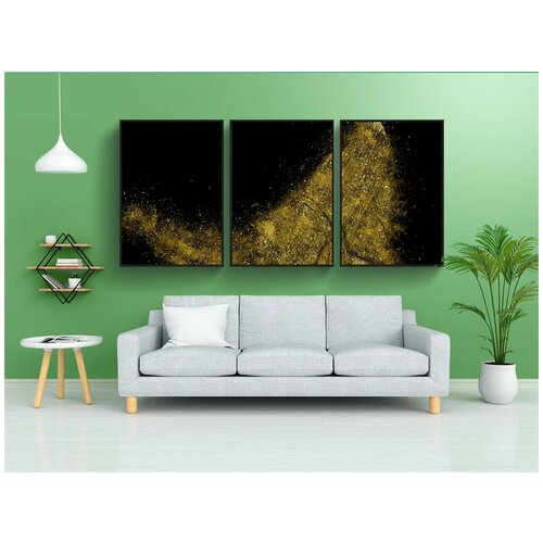 фото Набор модулных постеров для интерьера "женщина, двигаться, танцевать" 60x90 см. в тубусе, без рамки lotsprints