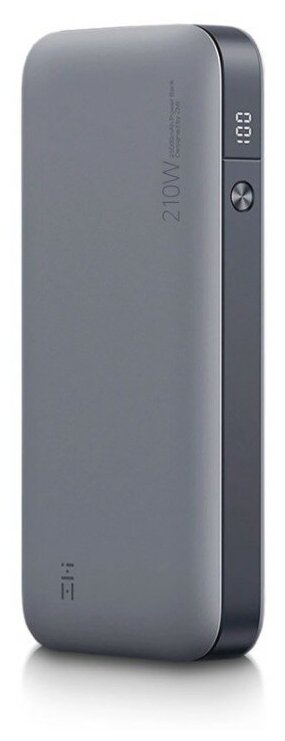 Power Bank Xiaomi (Mi) ZMI PowerPack No. 20 25000 mAh 210W Type-C Quick Charge 3.0 PD QB826G Grey