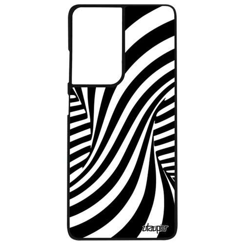 фото Красивый чехол для // samsung galaxy s21 ultra // "иллюзия торнадо" стиль движение, utaupia, цветной