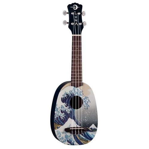 Укулеле Luna UKE GWS luna uke vms bks укулеле сопрано цвет black satin чёрный атлас