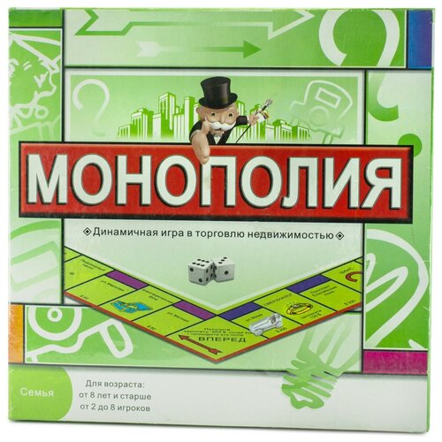 Настольная игра Монополия 5211R, 1 шт.