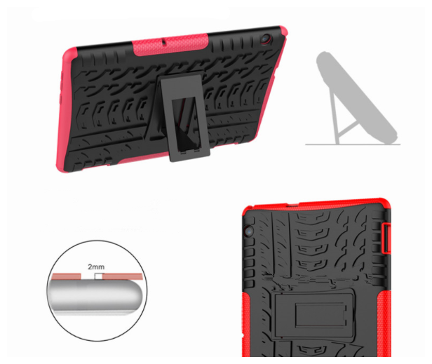 Чехол-бампер MyPads для Huawei MediaPad T5 10 (AGS2-L09/AL00/W09) противоударный усиленный ударопрочный белый