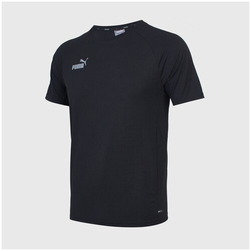 Футболка PUMA teamFINAL Casuals Tee, размер M, черный