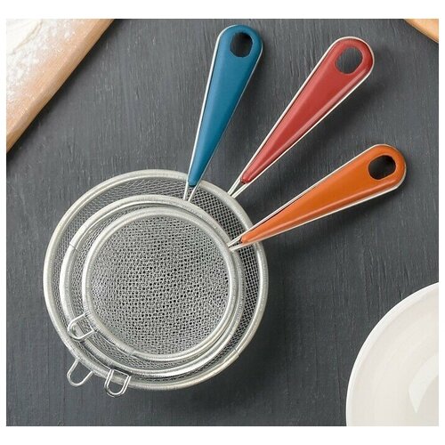 Набор сит, 3 шт, d-6/7/9 см (1 шт.)