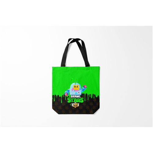 фото Сумка-шоппер / 40х40 см / геймерам / brawl stars sprout. burnettie