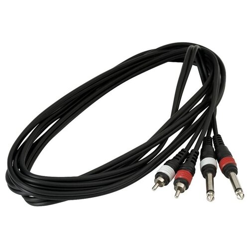 Кабель аудио 2xJack - 2xRCA Rockcable RCL 20934 D4 3.0m