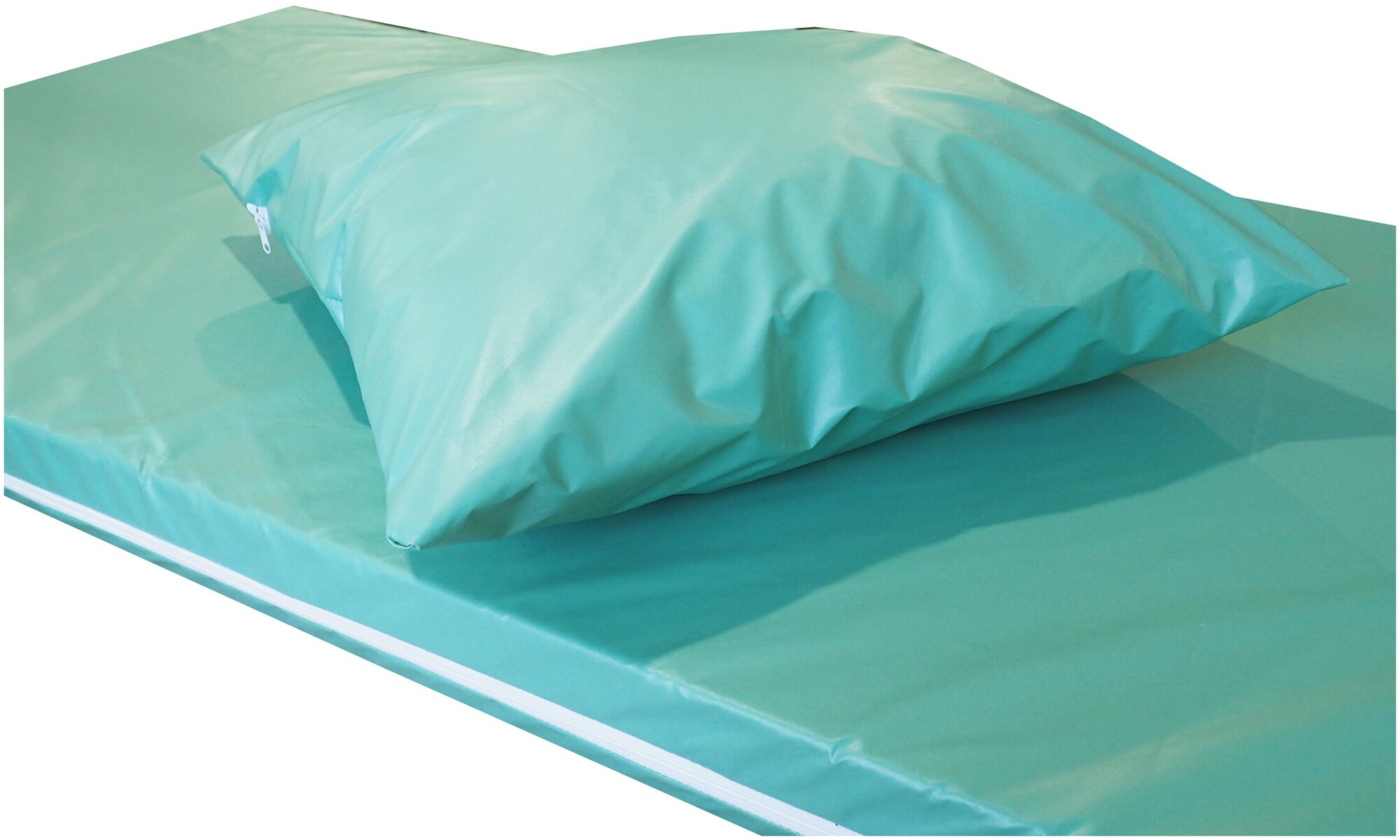 Чехол на подушку непромокаемый на молнии 50х70 медицинская клеенка