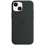 Панель-накладка Apple Silicone Case with MagSafe Midnight для iPhone 13 mini - изображение
