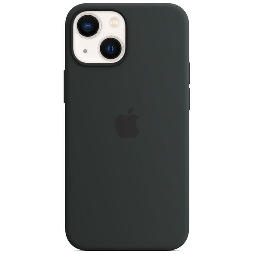 Панель-накладка Apple Silicone Case with MagSafe Midnight для iPhone 13 mini