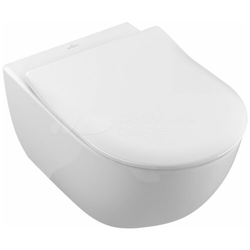 Унитаз подвесной Villeroy & Boch Subway 2.0 5614R201 alpin