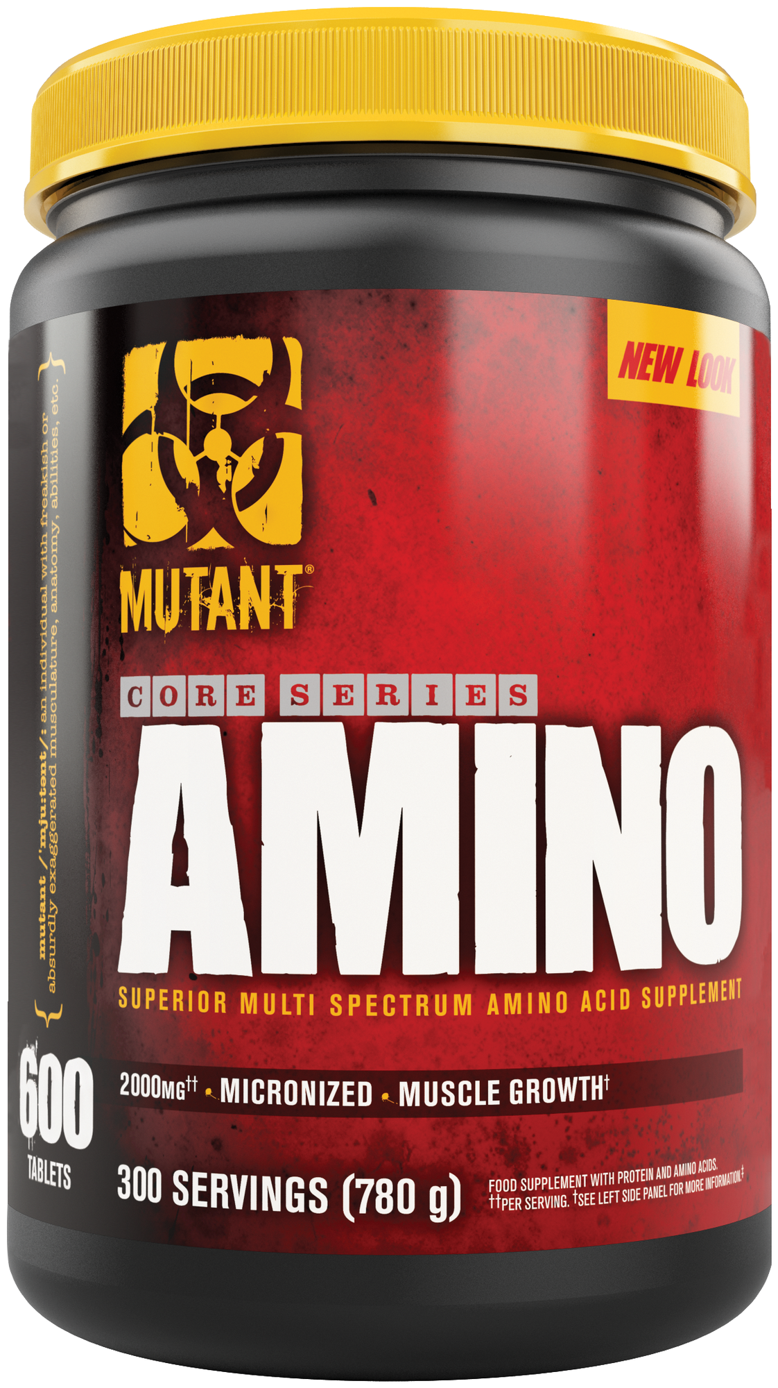 Аминокислоты и BCAA для спорсменов MUTANT AMINO 1300mg х 600 tabs (780g)