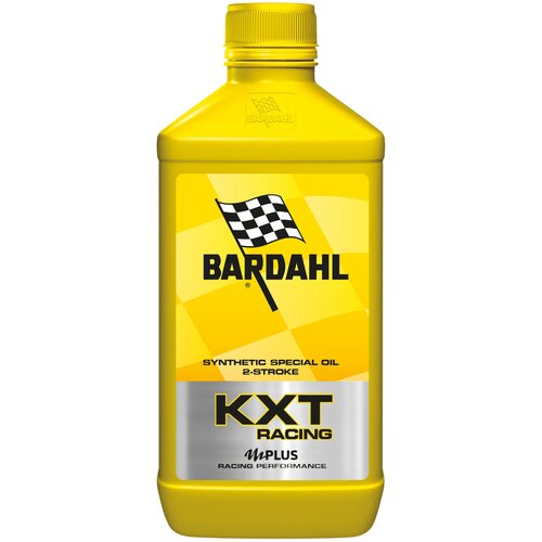 Моторное масло для 2тактных двигателей Bardahl KXT RACING 2T Синтетическое 1 л