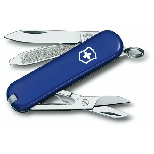 Нож Victorinox Classic (0.6223.2) 58 мм., 7 функций, синий