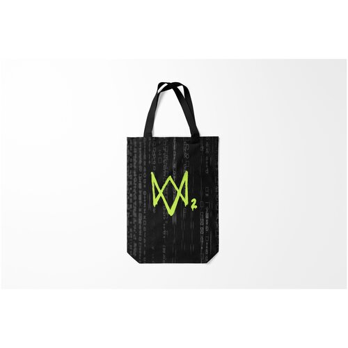 фото Сумка-шоппер / 31х42 см / геймерам / watch dogs 2 burnettie