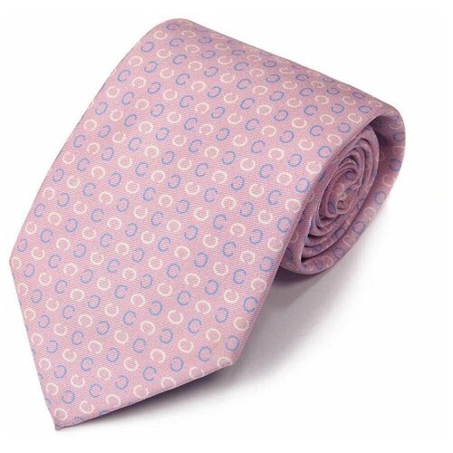 Модный светлый галстук в контрастные логотипы Celine 820635