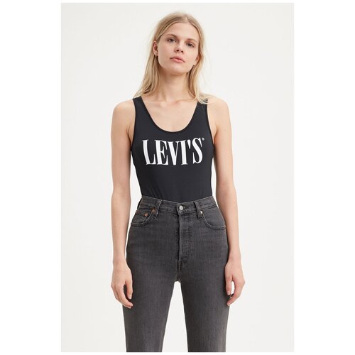 Боди с принтом Levis 5778700140 Черный 48 1940₽