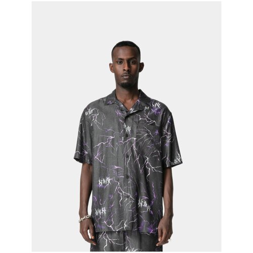 Рубашка Han Kjøbenhavn Summer Shirt Short Sleeve, Черный, S
