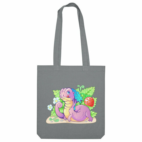 фото Сумка шоппер us basic, серый