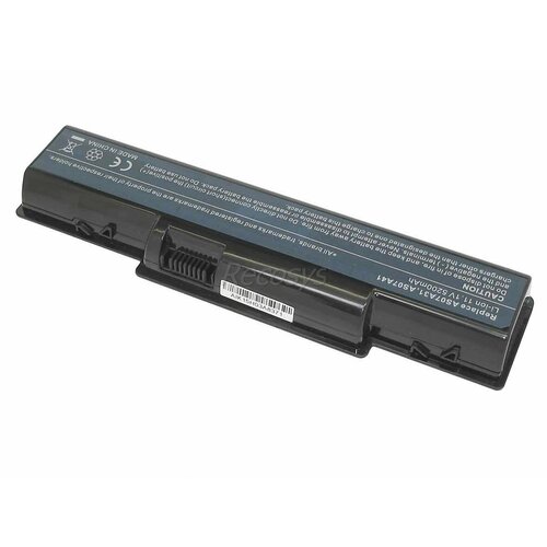 Аккумулятор для ноутбука Acer Aspire 5734, 5732, 5532, 5334 Series. 11.1V 5200mAh PN: AS09A31. аккумулятор для ноутбука acer aspire 5734 5732 5532 5334 series 11 1v 4400mah pn as09a31