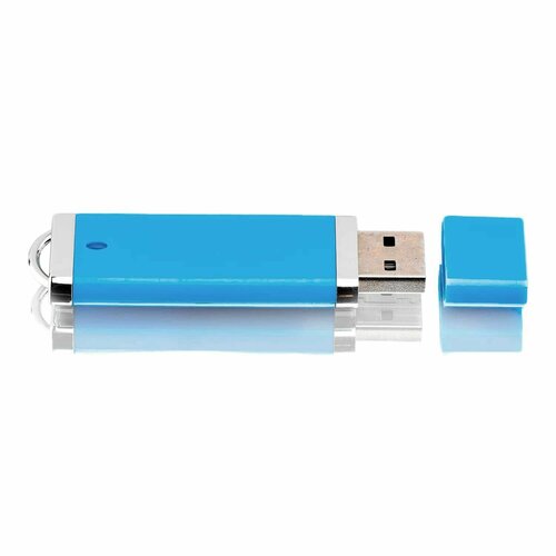 Флешка Profit, 4 Гб, голубая, арт. F02 USB 2.0