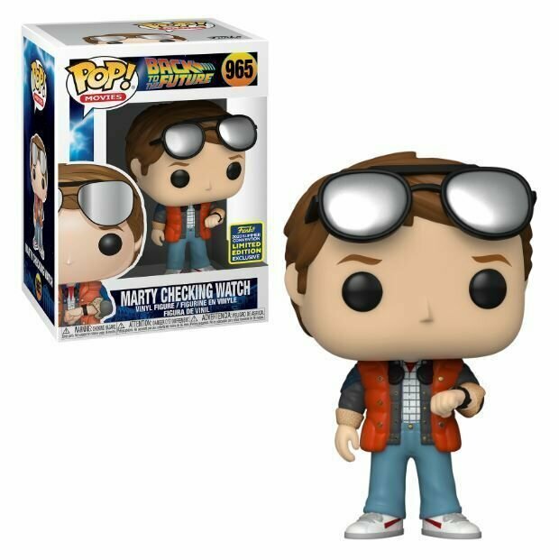 Фигурка Funko POP Movies: Back To The Future – Marty Checking Watch Exclusive