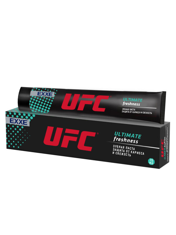 Зубная паста EXXE UFC Ultimate freshness Свежесть и защита от кариеса 75мл - фото №6