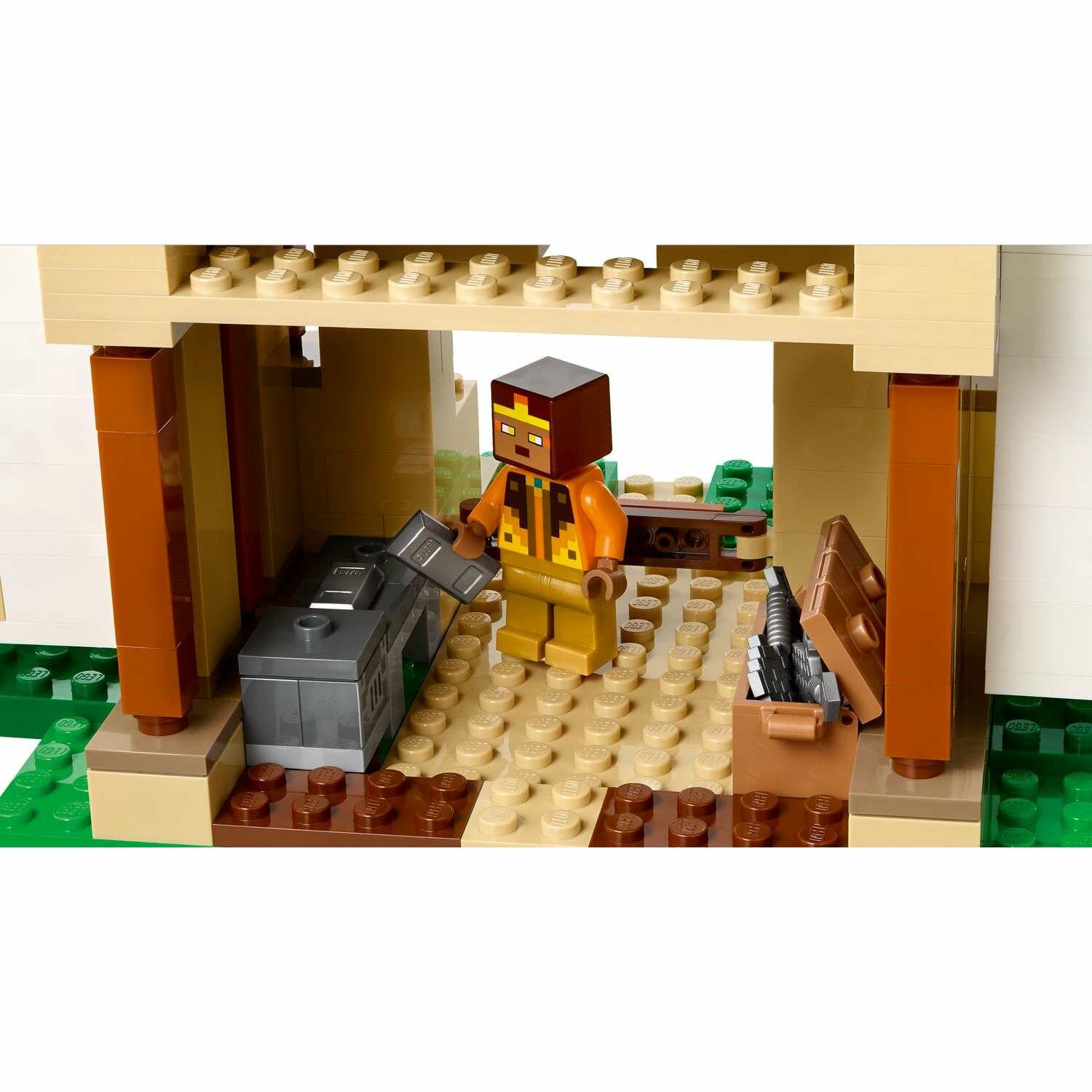 LEGO Minecraft Крепость Железного Голема 21250 - фото №5