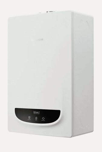 Изображение товара Настенный газовый котел Navien Deluxe Comfort Coaxial-35K, закрытая камера сгорания, белый