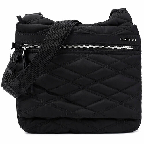 Сумка кросс-боди Hedgren HIC419, синий, черный сумка на пояс hitc10 inter city waistbag hike xl rfid 137 tornado grey