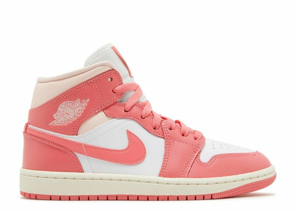 Кроссовки NIKE Air Jordan 1 Mid Strawberries And Cream