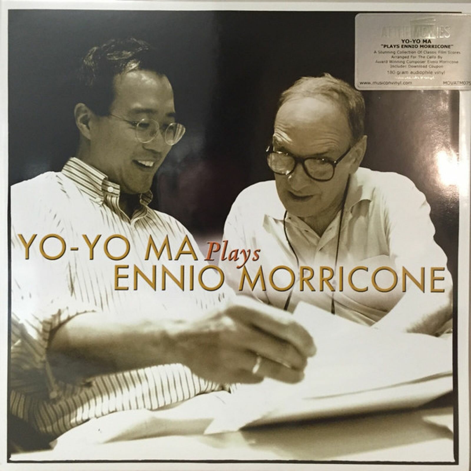 Виниловая пластинка Ma, Yo-Yo, Plays Ennio Morricone (8719262000551) IAO - фото №9
