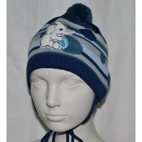 фото Шапка achti, размер 48-50, мультиколор