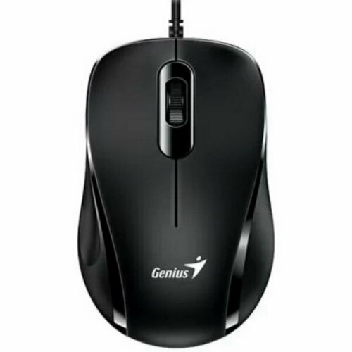 Мышь DX-101 проводная оптическая 1200 dpi USB чёрная 67600₽