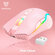 Беспроводная игровая мышь для компьютера Onikuma CW905-P Pink Clo...