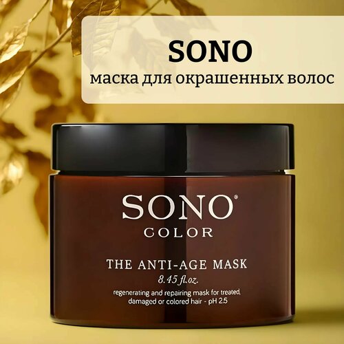 Антивозрастная маска для окрашенных волос color anti age mask антивозрастная маска для окрашенных волос sono color anti age mask 250 мл