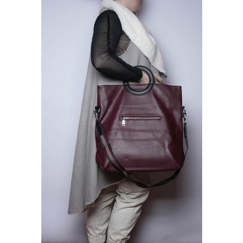 Сумка хобо Z5 METIERBURG, бордовый