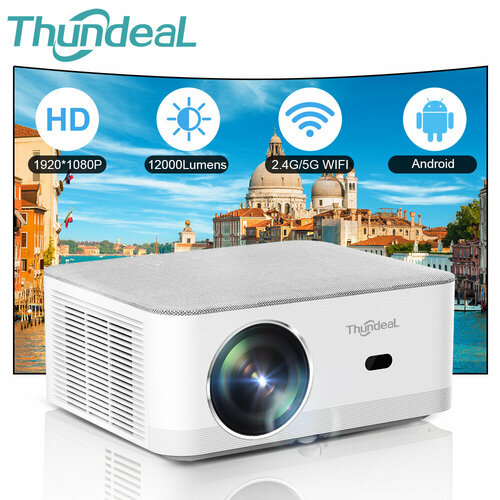 Портативный проектор ThundeaL TD92PRO с разрешением FHD 1920 x 1080 пикселей