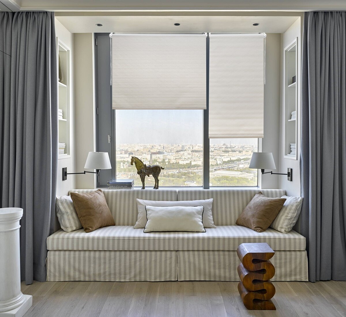 Рулонная штора 100х160 ECODECOR Dover 06 молочный 1 шт — фото 1