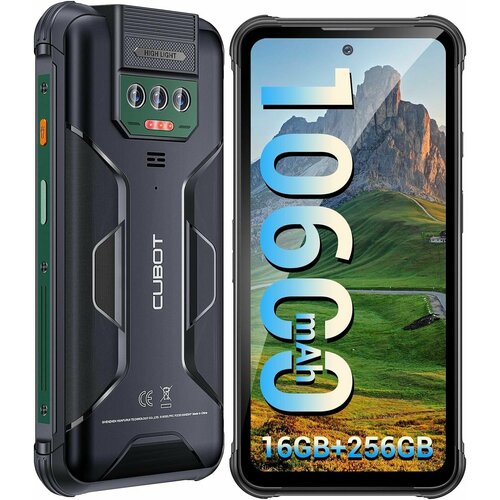 Смартфон Cubot King Kong Power черно-зеленый 27990₽