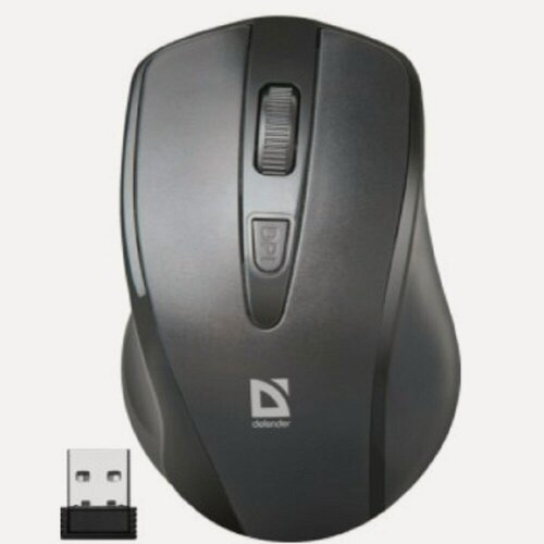 Изображение товара Defender Беспроводная Мышь MM-265 3 кн. 1600 dpi