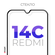 Защитное стекло на Redmi 14C 4G / Редми 14С 4G закаленное для Xia...